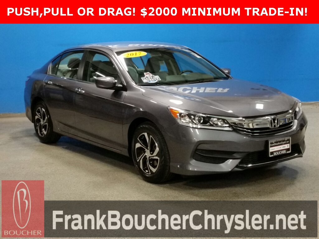 Pre Owned 2017 Honda Accord Lx 4d Sedan In The Milwaukee Area Pre Owned 2017 Honda Accord Lx