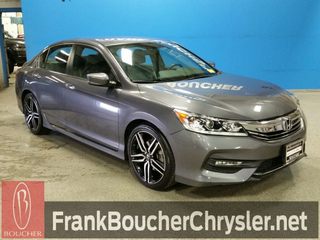 Pre Owned 2016 Honda Accord Sport 4d Sedan In The Milwaukee Area Pre Owned 2016 Honda Accord Sport