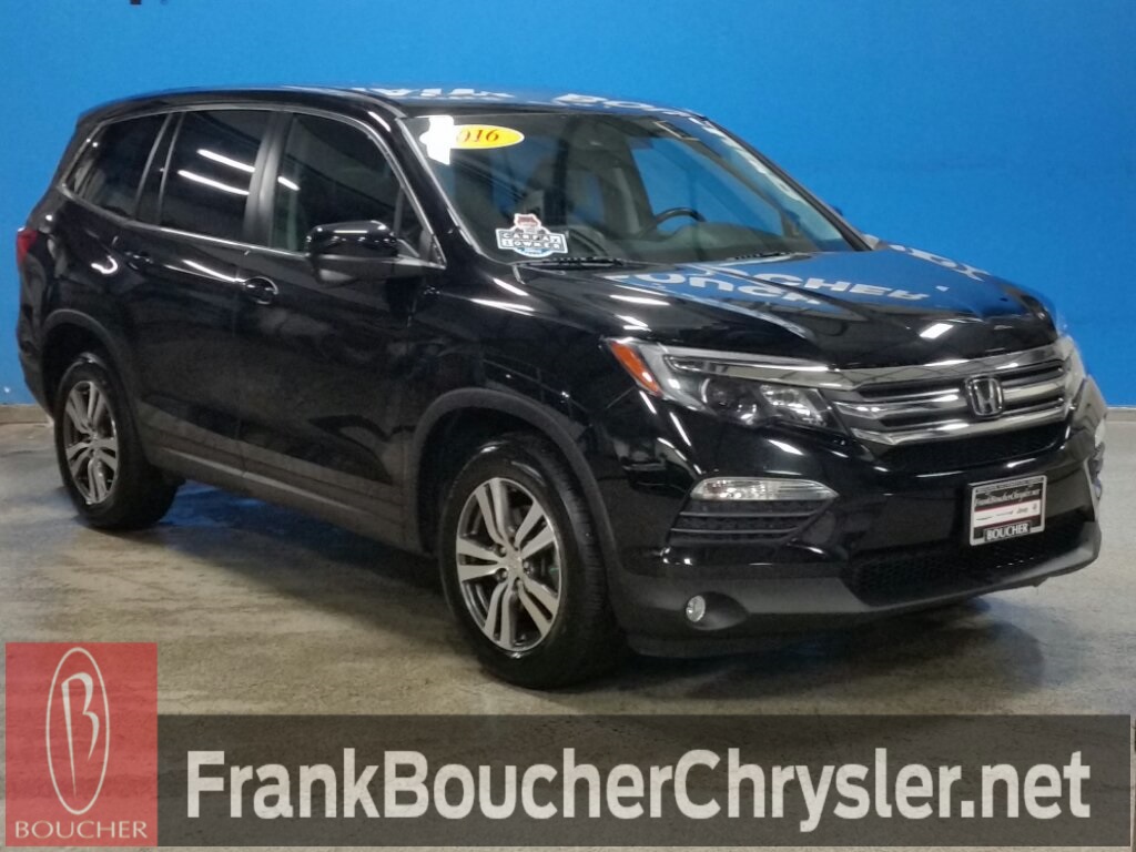 Pre Owned 2016 Honda Pilot Ex L 4d Sport Utility In The Milwaukee Pre Owned 2016 Honda Pilot Ex L